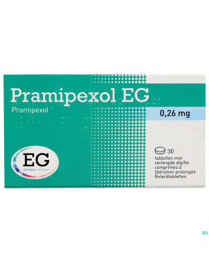 Pramipexol eg 0,26mg lib.prolongee comp  30