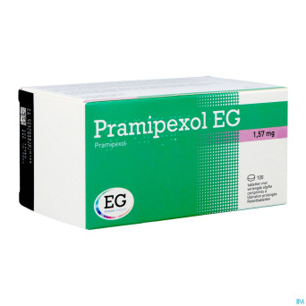 Pramipexol eg 1,57mg lib.prolongee comp 100