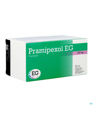 Pramipexol eg 1,57mg lib.prolongee comp 100