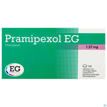 Pramipexol eg 1,57mg lib.prolongee comp 100