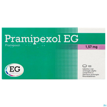 Pramipexol eg 1,57mg lib.prolongee comp 100