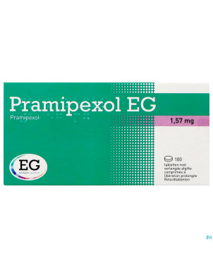 Pramipexol eg 1,57mg lib.prolongee comp 100