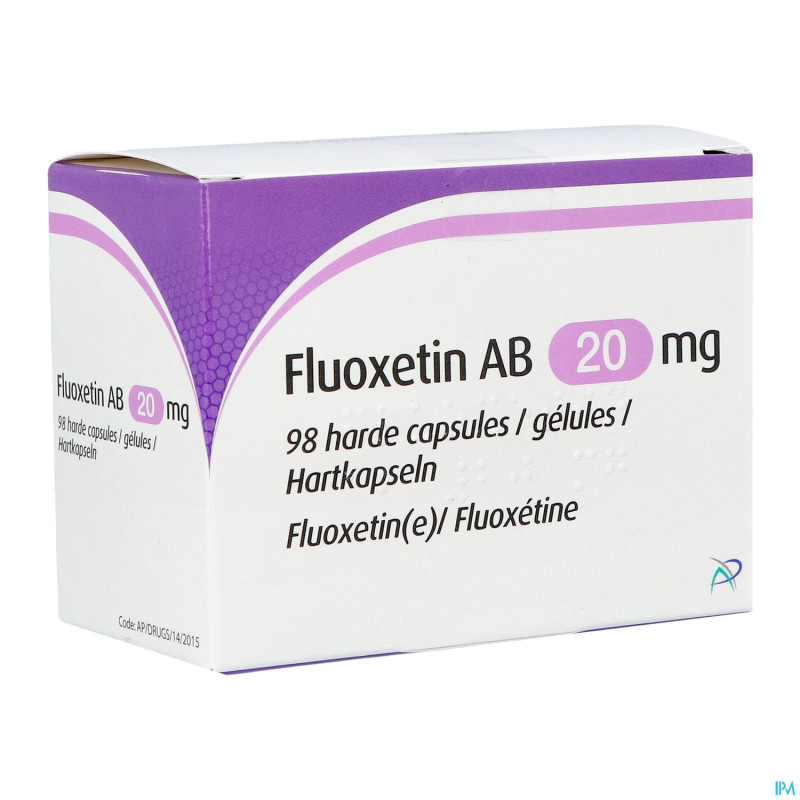 Fluoxetin ab 20mg caps dur  98 x 20mg