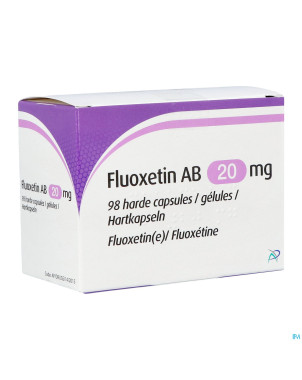 Fluoxetin ab 20mg caps dur  98 x 20mg