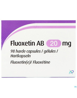 Fluoxetin ab 20mg caps dur  98 x 20mg