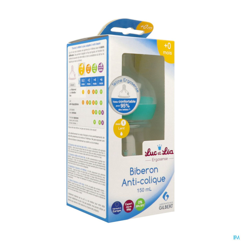 Luc&lea biberon 150ml