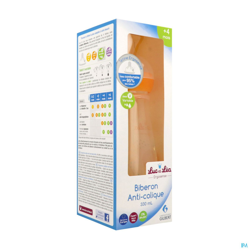 Luc&lea biberon 330ml