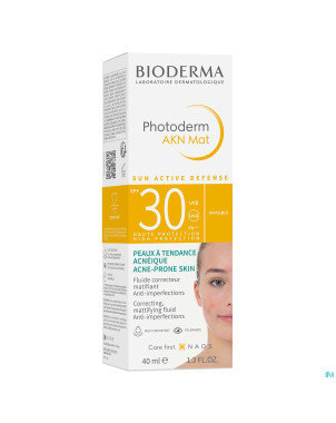 Bioderma photoderm akn mat spf30 fluide nf    40ml