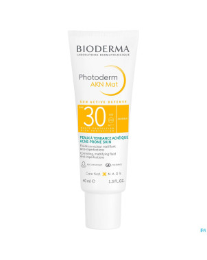Bioderma photoderm akn mat spf30 fluide nf    40ml