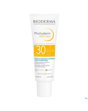 Bioderma photoderm akn mat spf30 fluide nf    40ml