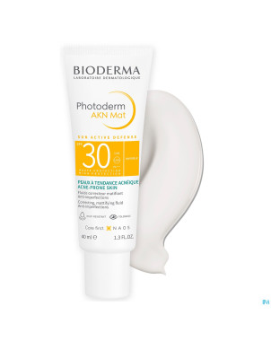 Bioderma photoderm akn mat spf30 fluide nf    40ml