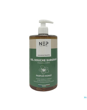 Nep gel douche surgras monoi    fl 750ml