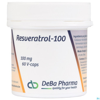 Resveratrol-100    caps veg.  60x100mg deba