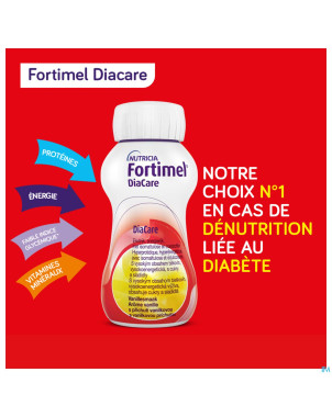 Diacare vanille    4x200ml