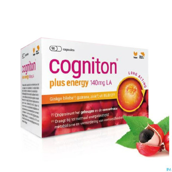 Cogniton plus energy 140mg la    caps 90