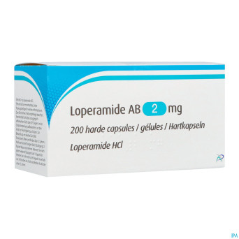 Loperamide ab 2mg caps dur 200 x 2mg