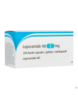 Loperamide ab 2mg caps dur 200 x 2mg