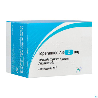 Loperamide ab 2mg caps dur  60 x 2mg