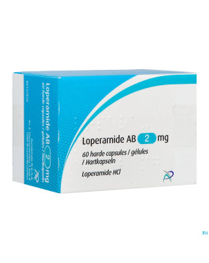 Loperamide ab 2mg caps dur  60 x 2mg