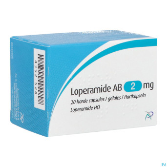Loperamide ab 2mg caps dur  20 x 2mg