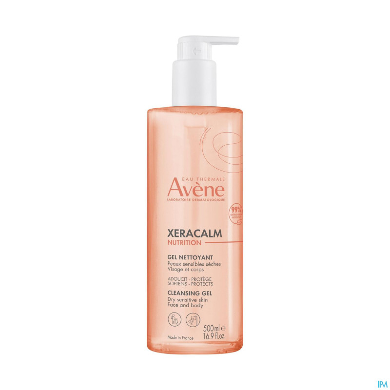Avene xeracalm nutrition gel nettoyant    500ml