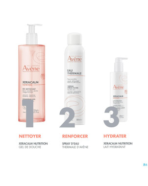 Avene xeracalm nutrition gel nettoyant    500ml