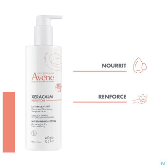 Avene xeracalm nutrition lait hydratant    400ml
