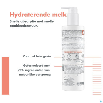 Avene xeracalm nutrition lait hydratant    400ml