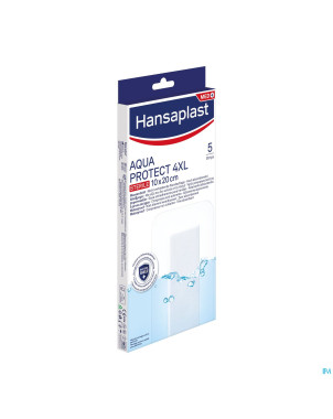 Hansaplast aqua protect strips ster 10x20cm 4xl  5