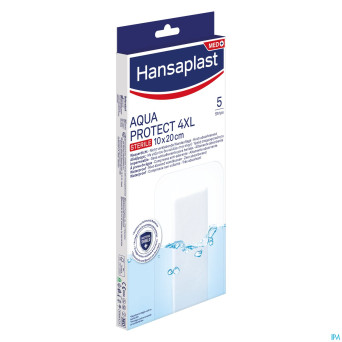 Hansaplast aqua protect strips ster 10x20cm 4xl  5