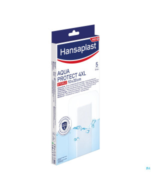 Hansaplast aqua protect strips ster 10x20cm 4xl  5