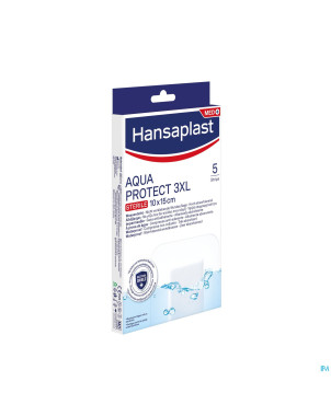 Hansaplast aqua protect strips ster 10x15cm 3xl  5