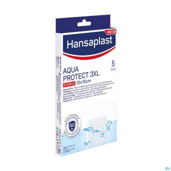 Hansaplast aqua protect strips ster 10x15cm 3xl  5
