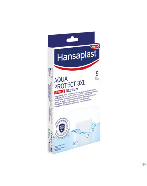 Hansaplast aqua protect strips ster 10x15cm 3xl  5