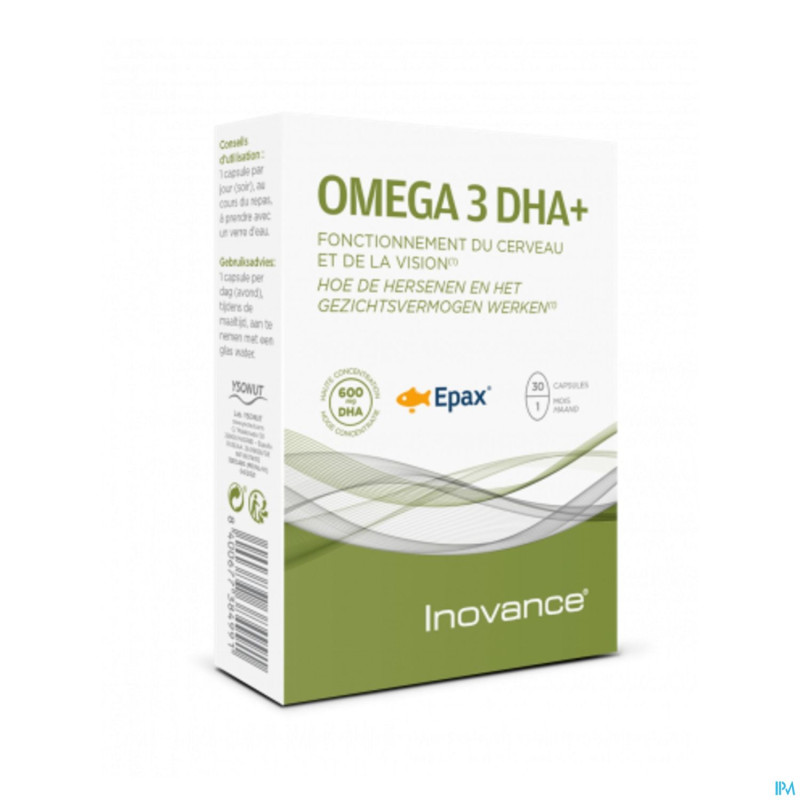 Inovance omega 3 dha+    caps 30