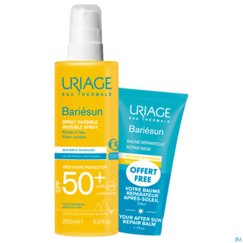 Uriage bariesun spray ip50+ 200ml+baume 50ml promo