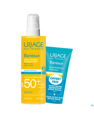 Uriage bariesun spray ip50+ 200ml+baume 50ml promo