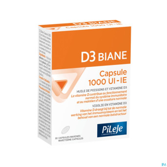 D3 biane 1000ui    caps 30