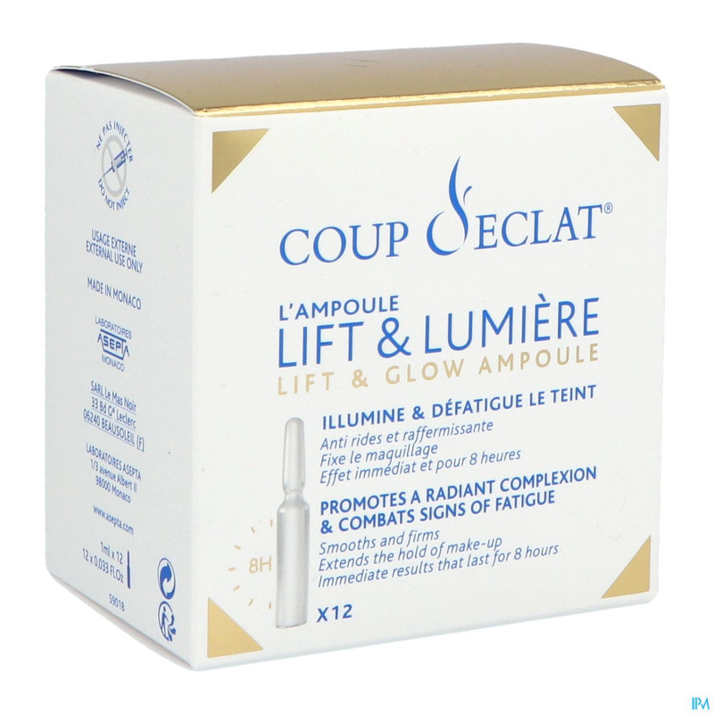 Coup d'eclat lifting b. teint    amp 12x1ml