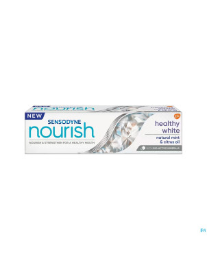 Sensodyne nourish healthy white dentifr. tube 75ml