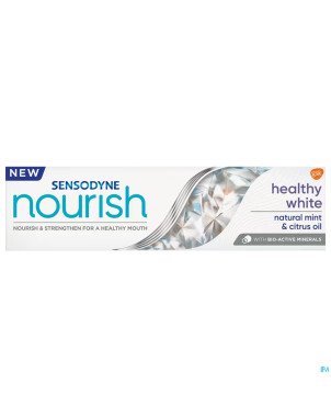 Sensodyne nourish healthy white dentifr. tube 75ml