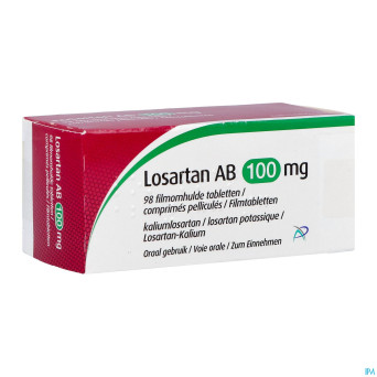 Losartan ab 100mg comp pell  98