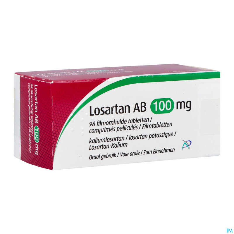 Losartan ab 100mg comp pell  98