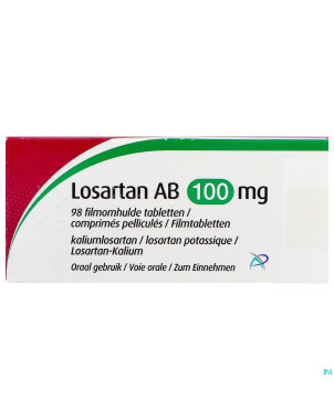 Losartan ab 100mg comp pell  98