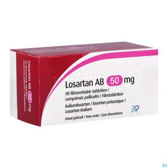 Losartan ab  50mg comp pell  98