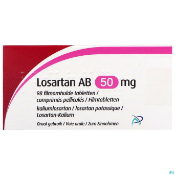 Losartan ab  50mg comp pell  98