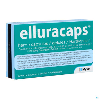 Elluracaps caps dur 30 x 36mg hdpe