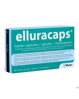 Elluracaps caps dur 30 x 36mg hdpe
