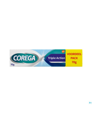 Corega triple action creme adhesive    70g