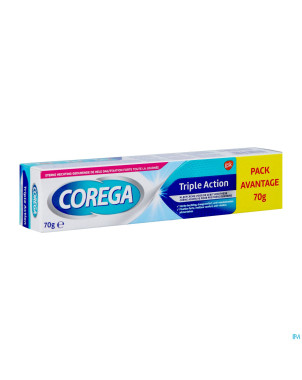 Corega triple action creme adhesive    70g